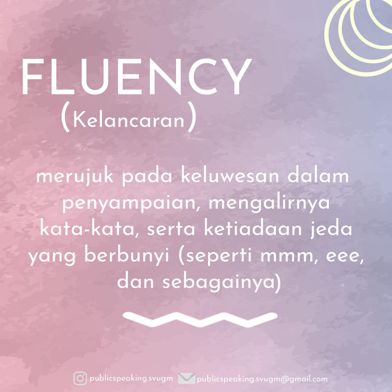Aspek Vokal 6: Fluency